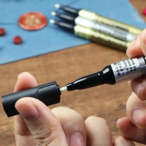 Paint Seal Pen Graffiti Creative Wax Stamp Pen for Gift Box Decoration and Personalized Wax Seals