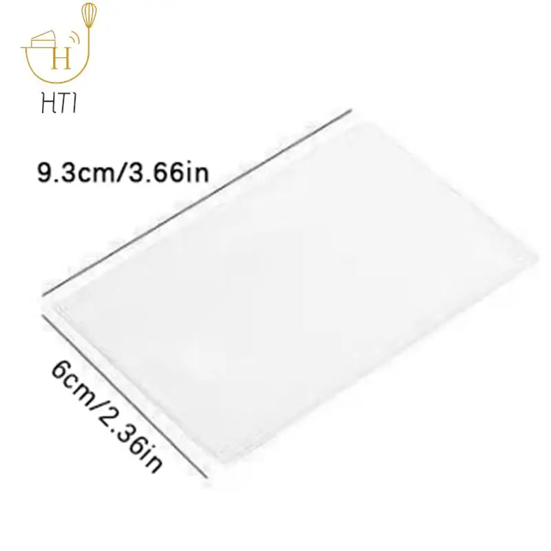 Spoof Transparent Card Holder Bus Business Card Case Bank Credit ID Card Holder Cover Identification Card Container Holder - Image 6